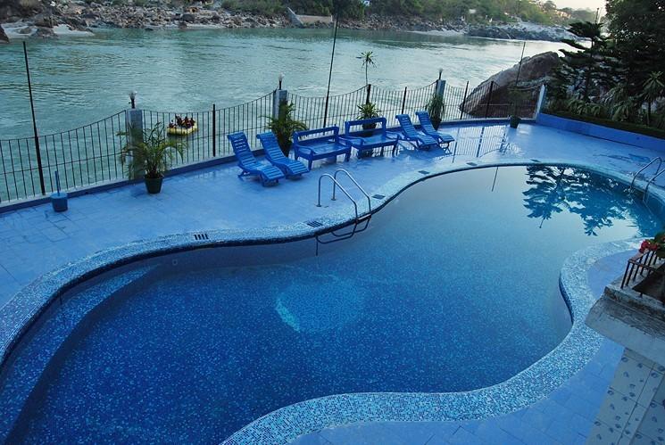 Ganga Beach Resort Risikés Kültér fotó