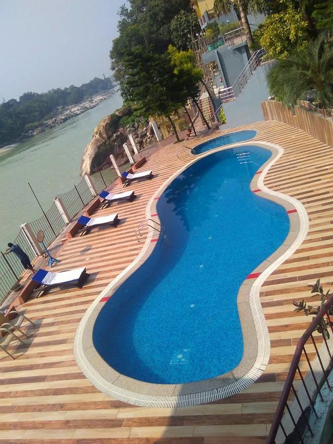 Ganga Beach Resort Risikés Kültér fotó